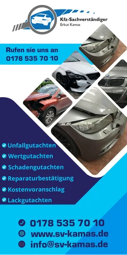 Logo Kfz-Sachverständiger Erkut Kamas